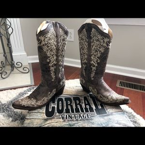 Corral Vintage Cowboy Boots Size 10